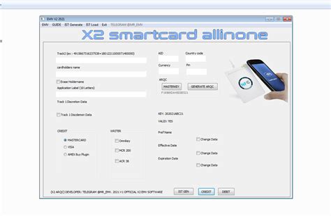EMV X2 Smart Card Chip ReaderWriter Full Setting Package. . X2 smartcard all in one software download